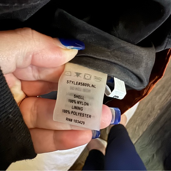 Anorak Burnt Orange Rain Jacket - NWT size S - Picture 4 of 5